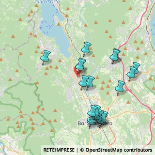 Mappa Via Madonna del Boggio, 28024 Gozzano NO, Italia (4.2855)