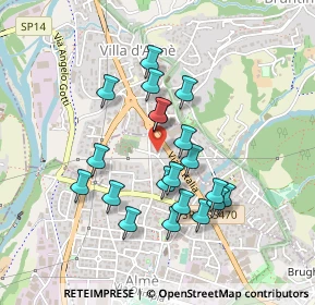 Mappa Via Lombardia, 24011 Almè BG, Italia (0.3945)