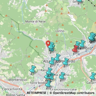 Mappa Via Busa, 24022 Alzano Lombardo BG, Italia (2.8605)