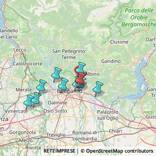 Mappa Via Busa, 24022 Alzano Lombardo BG, Italia (11.19636)