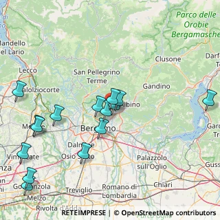 Mappa Via Busa, 24022 Alzano Lombardo BG, Italia (18.41333)