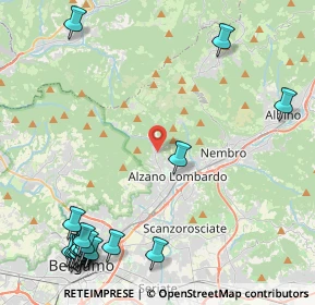 Mappa Via Busa, 24022 Alzano Lombardo BG, Italia (6.401)