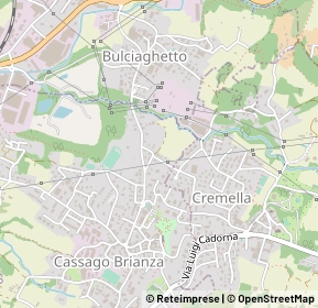 Mappa Via maria montessori, 23893 Cassago Brianza LC, Italia (0.28077)