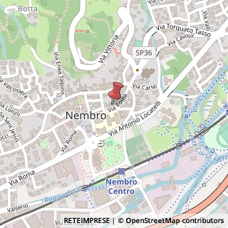 Mappa Via Roma, 8, 24027 Nembro, Bergamo (Lombardia)