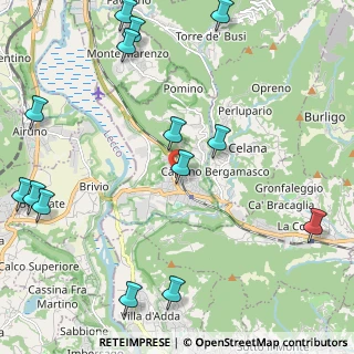 Mappa Piazza Santo Stefano, 24034 Cisano Bergamasco BG, Italia (2.90929)