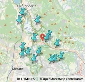 Mappa Piazza Santo Stefano, 24034 Cisano Bergamasco BG, Italia (3.66733)