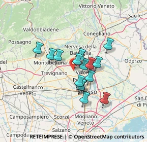 Mappa Via Rialto, 31050 Povegliano TV, Italia (9.808)