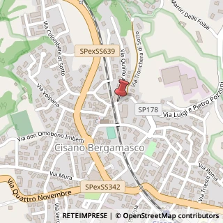 Mappa Via Torquato Tasso, 6, 24034 Cisano Bergamasco, Bergamo (Lombardia)