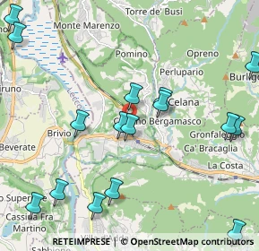 Mappa Via Torquato Tasso, 24034 Cisano Bergamasco BG, Italia (2.56375)