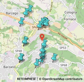 Mappa Via Bornò, 23896 Sirtori LC, Italia (0.9305)