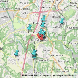 Mappa Via Gioacchino Rossini, 22073 Fino Mornasco CO, Italia (1.34714)
