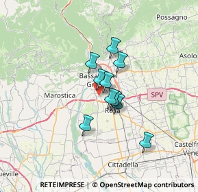 Mappa Via A. Pigafetta, 36061 Bassano del Grappa VI, Italia (4.20545)