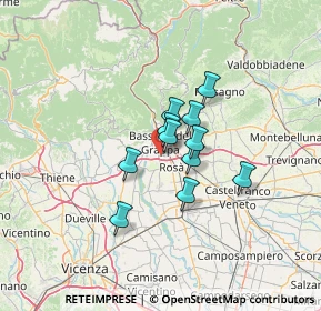 Mappa Via A. Pigafetta, 36061 Bassano del Grappa VI, Italia (8.46273)