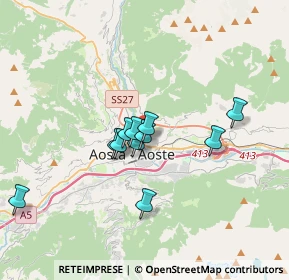 Mappa Frazione Porossan-Roppoz, 11100 Aosta AO, Italia (2.62636)