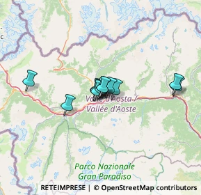Mappa Frazione Porossan-Roppoz, 11100 Aosta AO, Italia (7.82167)