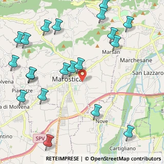 Mappa Via Francesco Petrarca, 36063 Marostica VI, Italia (2.7925)