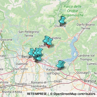 Mappa Via S. Bernardo da Chiaravalle, 24021 Albino BG, Italia (12.57833)