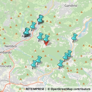 Mappa Via S. Bernardo da Chiaravalle, 24021 Albino BG, Italia (3.95667)