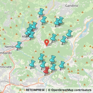 Mappa Via S. Bernardo da Chiaravalle, 24021 Albino BG, Italia (4.094)
