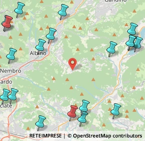 Mappa Via S. Bernardo da Chiaravalle, 24021 Albino BG, Italia (6.5)