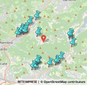 Mappa Via S. Bernardo da Chiaravalle, 24021 Albino BG, Italia (4.2745)