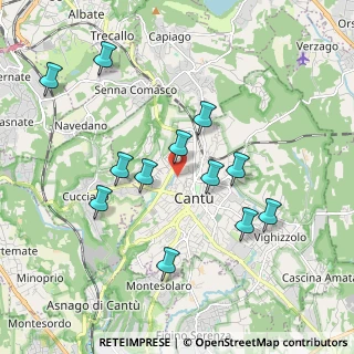 Mappa Via Francesco Daverio, 22063 Cantù CO, Italia (1.86083)