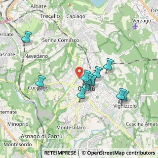 Mappa Via Francesco Daverio, 22063 Cantù CO, Italia (1.57818)