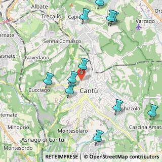 Mappa Via Francesco Daverio, 22063 Cantù CO, Italia (2.51273)