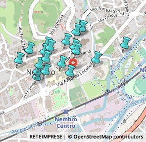Mappa Piazza Italia, 24027 Nembro BG, Italia (0.2075)