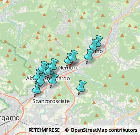 Mappa Piazza Italia, 24027 Nembro BG, Italia (2.85214)