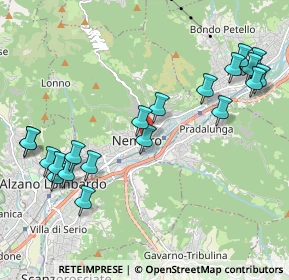Mappa Piazza Italia, 24027 Nembro BG, Italia (2.366)