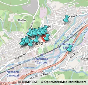 Mappa Piazza Italia, 24027 Nembro BG, Italia (0.3155)