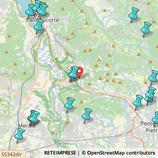 Mappa Via Piave, 24030 Caprino Bergamasco BG, Italia (6.9045)