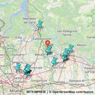 Mappa Via Piave, 24030 Caprino Bergamasco BG, Italia (18.138)