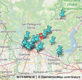 Mappa 24027 Nembro BG, Italia (11.123)