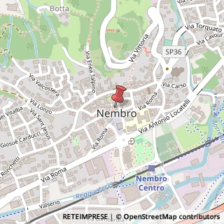 Mappa Piazza della Libertà, 4, 24027 Nembro, Bergamo (Lombardia)