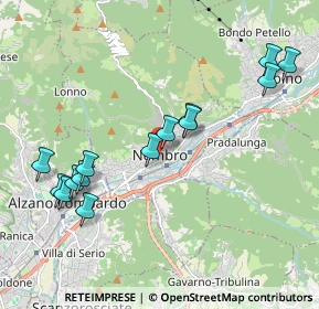 Mappa 24027 Nembro BG, Italia (2.09286)