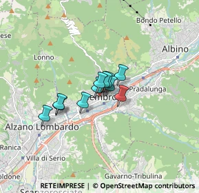 Mappa Via Orti, 24027 Nembro BG, Italia (0.89182)