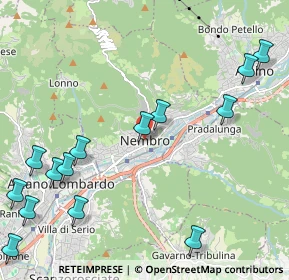 Mappa 24027 Nembro BG, Italia (2.78286)