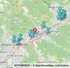Mappa 24027 Nembro BG, Italia (2.33077)