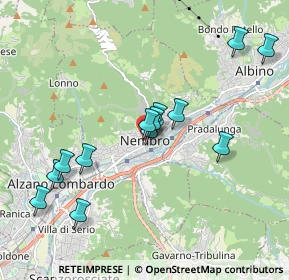 Mappa 24027 Nembro BG, Italia (1.86538)