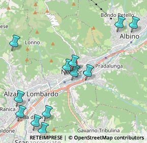 Mappa 24027 Nembro BG, Italia (2.51167)