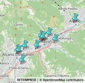 Mappa 24027 Nembro BG, Italia (1.49636)
