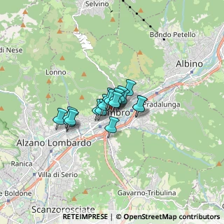 Mappa Via Orti, 24027 Nembro BG, Italia (0.83647)