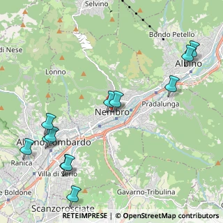 Mappa Via Orti, 24027 Nembro BG, Italia (2.64333)