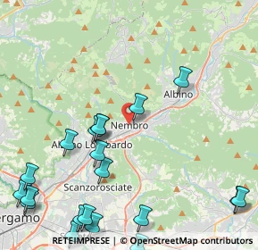 Mappa 24027 Nembro BG, Italia (5.776)