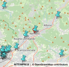 Mappa 24027 Nembro BG, Italia (7.548)