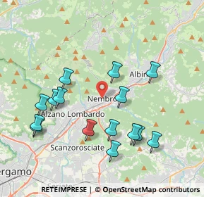 Mappa 24027 Nembro BG, Italia (3.986)