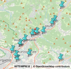 Mappa 24027 Nembro BG, Italia (4.59214)