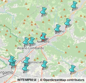 Mappa 24027 Nembro BG, Italia (5.05308)